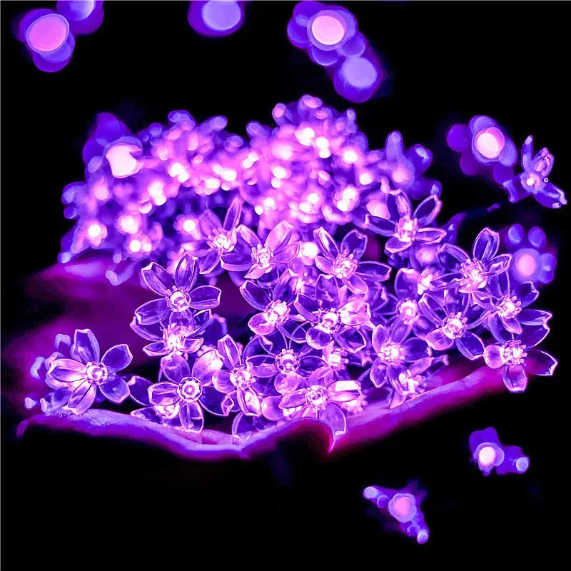 Solar Fairy String Light Sakura — Swuffy