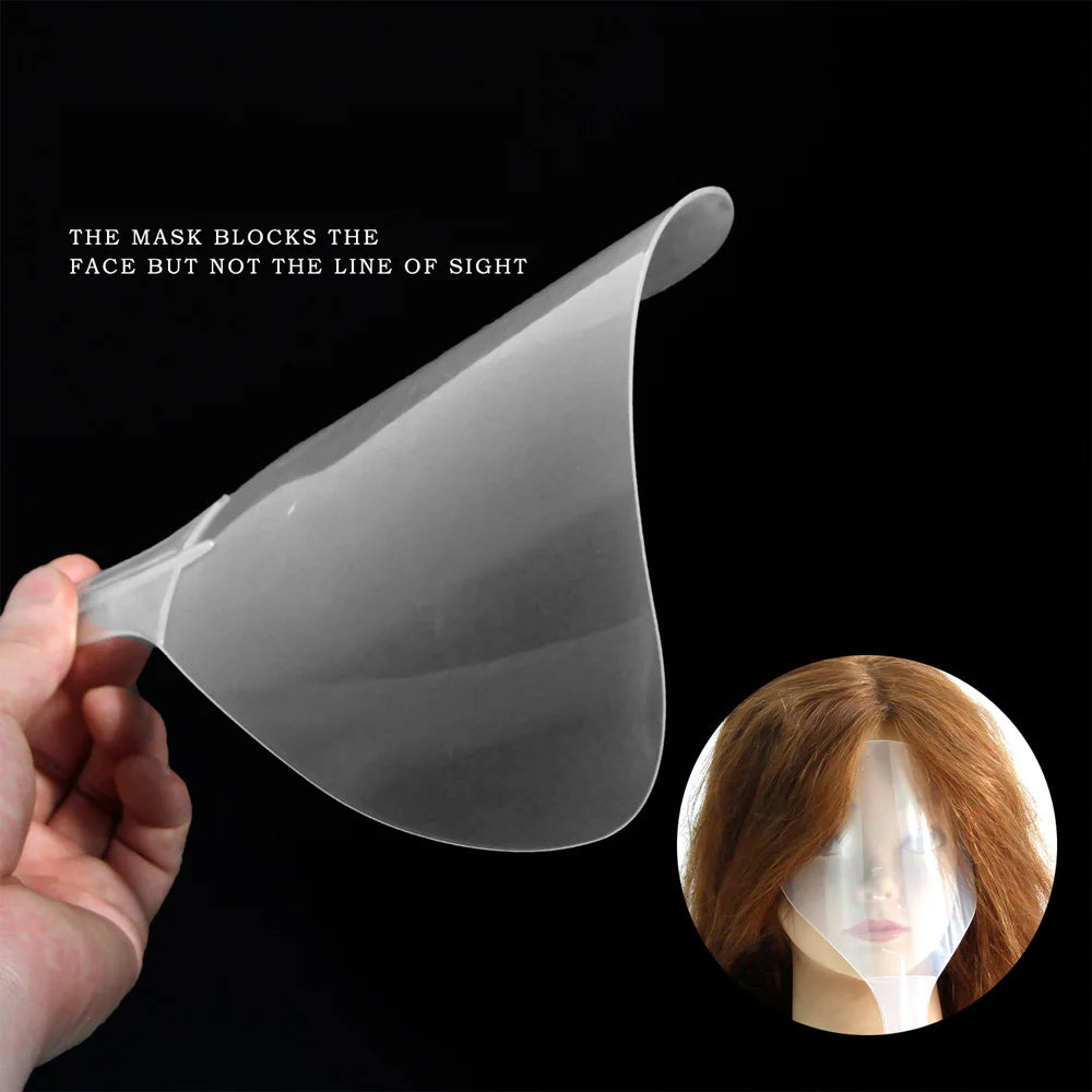 Barber Clear Plastic Hairspray Face — Swuffy