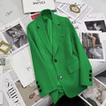 Blazer Korean Spring Autumn Long — Swuffy