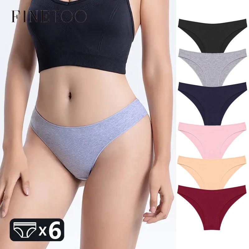 Finetoo Cotton Underwear Sexy Breathable — Swuffy