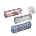 Translucent Simple Mesh Pen Bag — Swuffy