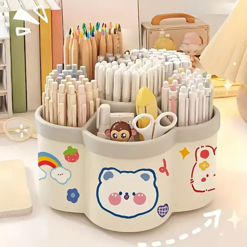 Large Capacity Desk Accessories Rotation — Swuffy