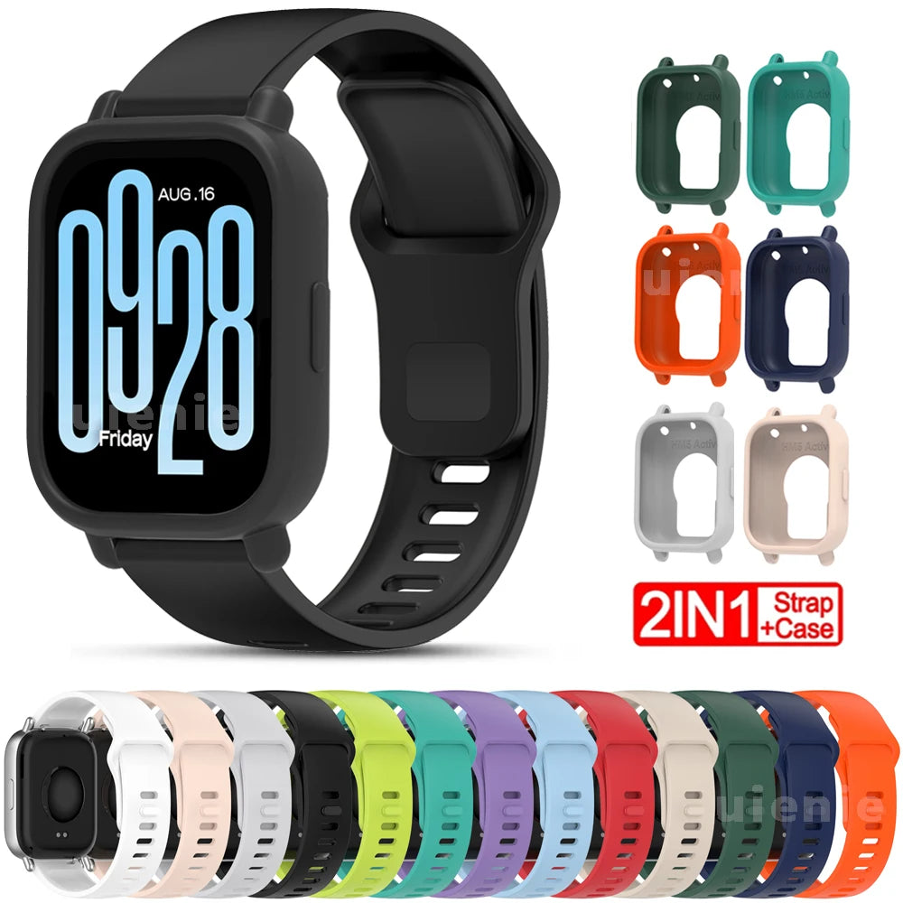 Silicone Band Cases Redmi Watch — Swuffy