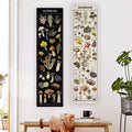 Floral Plants Chart Vertical Tapestry — Swuffy