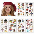 Sheets Pirate Temporary Tattoo Pirated — Swuffy