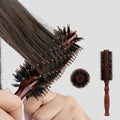 Wood Handle Round Rolling Brush — Swuffy