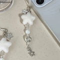 Flocking Star Phone Chain Snowflake — Swuffy