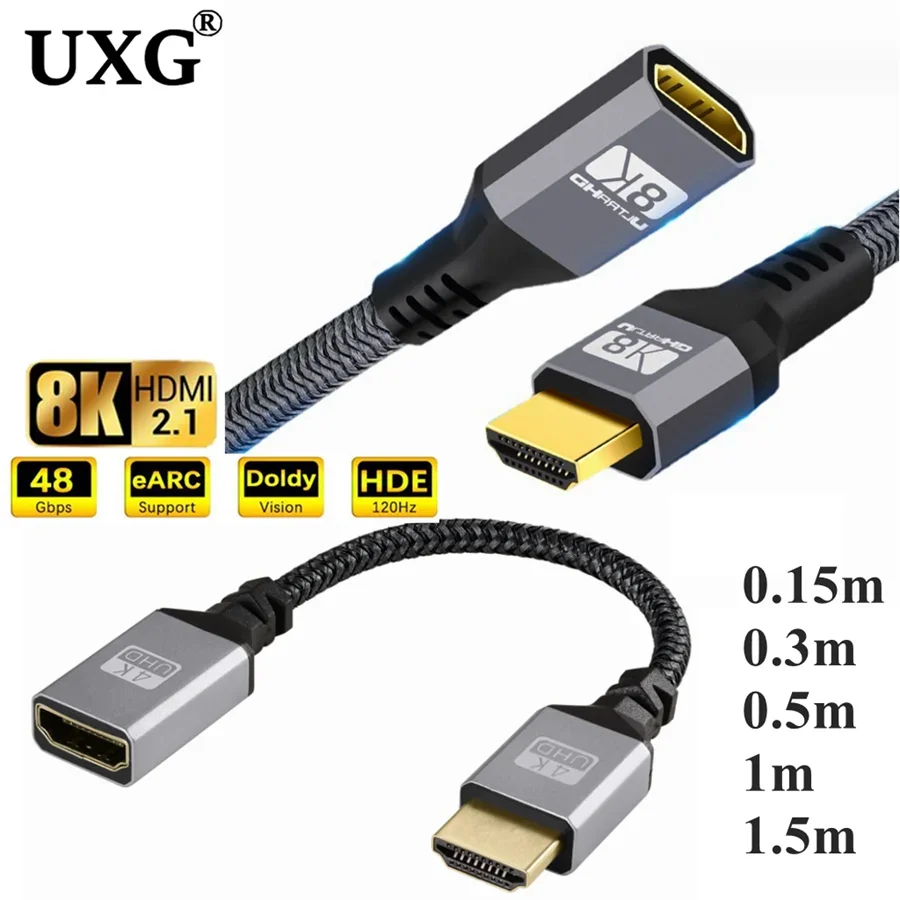 HDMI Extension Cable Male Female — Swuffy