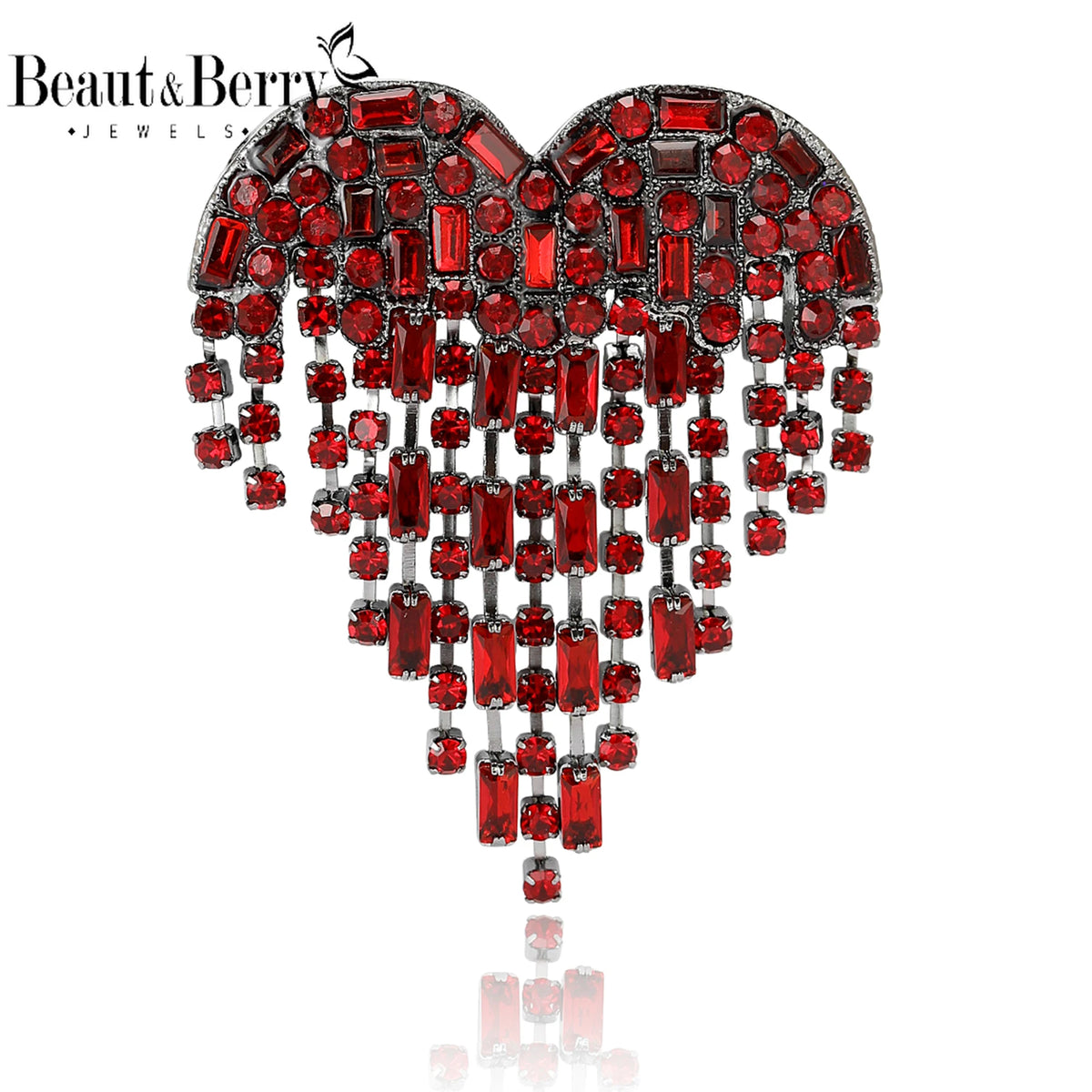 Beaut&berry Valentine Day Rhinestone Heart — Swuffy