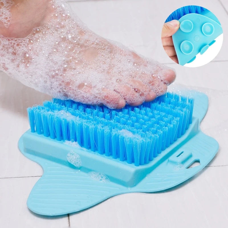 Silicone Foot Brush Massage Slippers — Swuffy