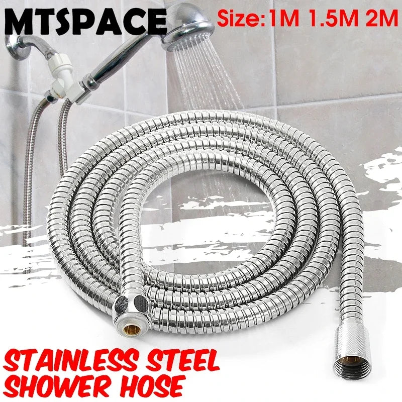 Inch Stainless Steel Flexible Shower — Swuffy
