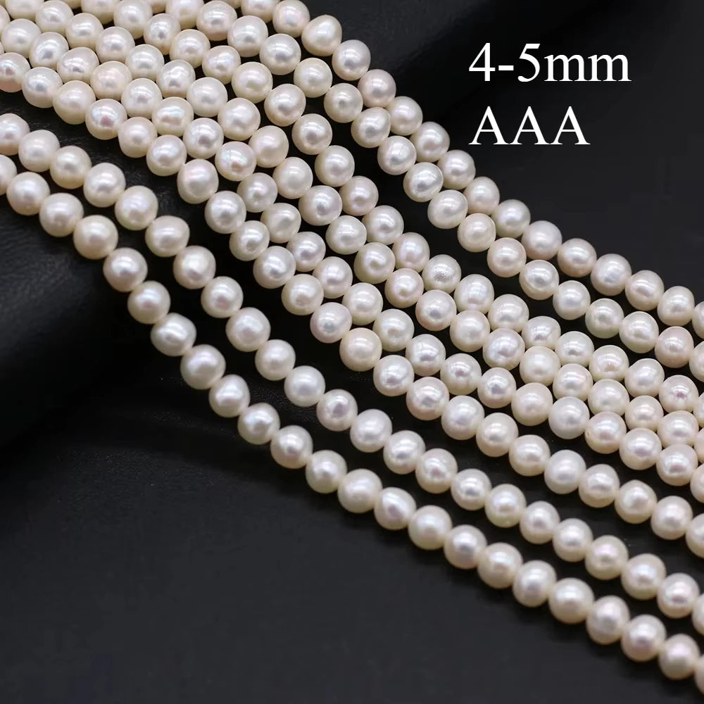 Aaa Natural Freshwater Pearls White — Swuffy