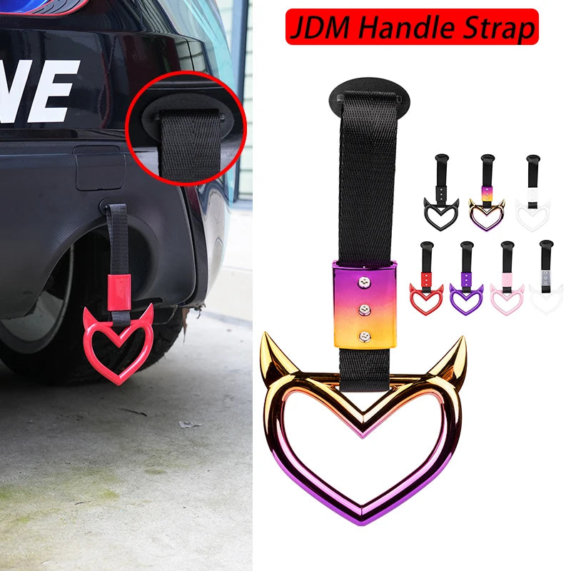 Nuvora Jdm Tsurikawa Handle Ring Heart Train Bus — Nuvora