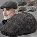 Nuvora Men Retro Beret British Hats Wool Blend — Nuvora