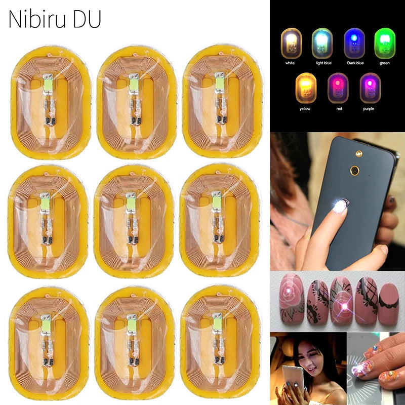 NFC Flash Nail Sticker LED — Swuffy