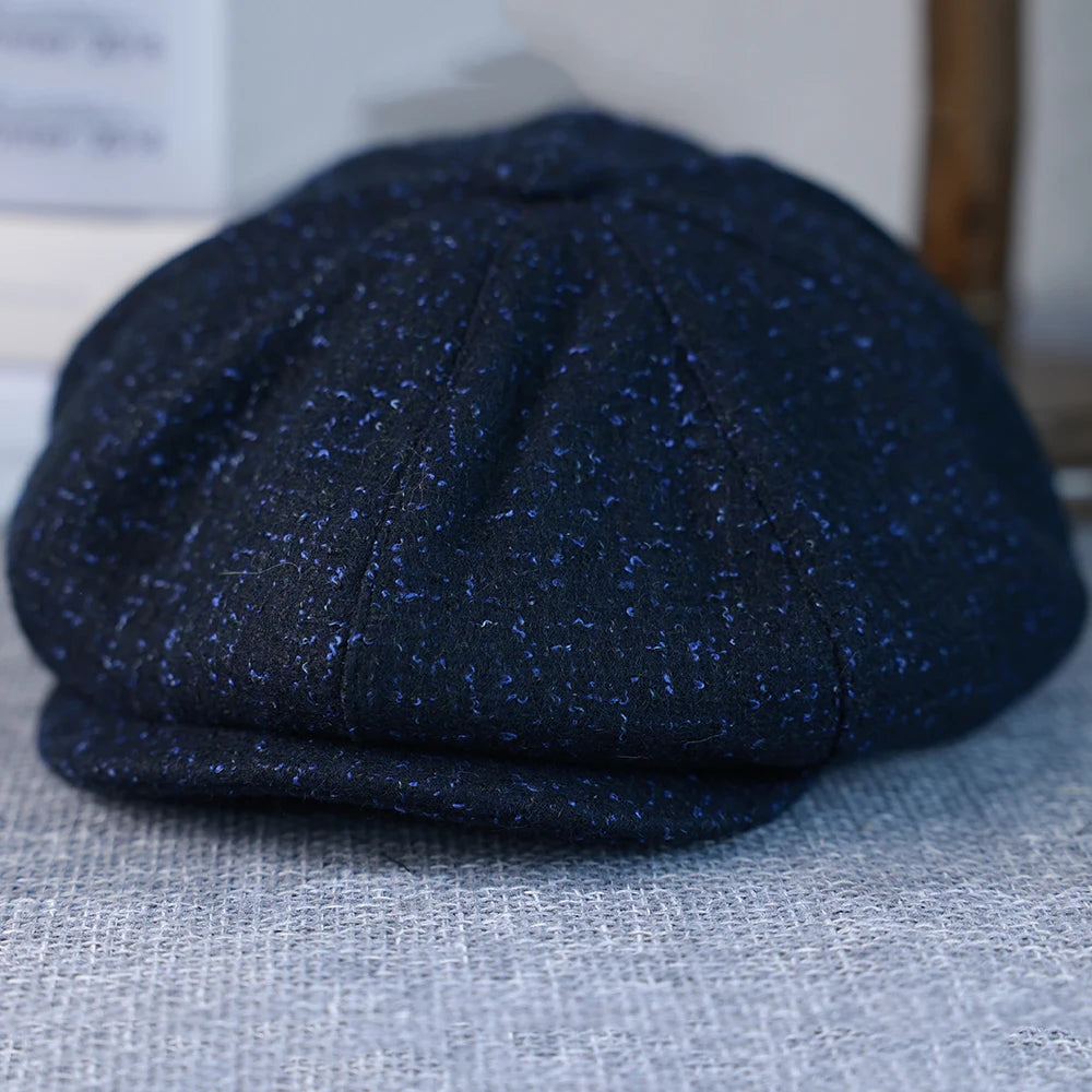 Vintage Newsboy Hat Autumn Winter — Swuffy
