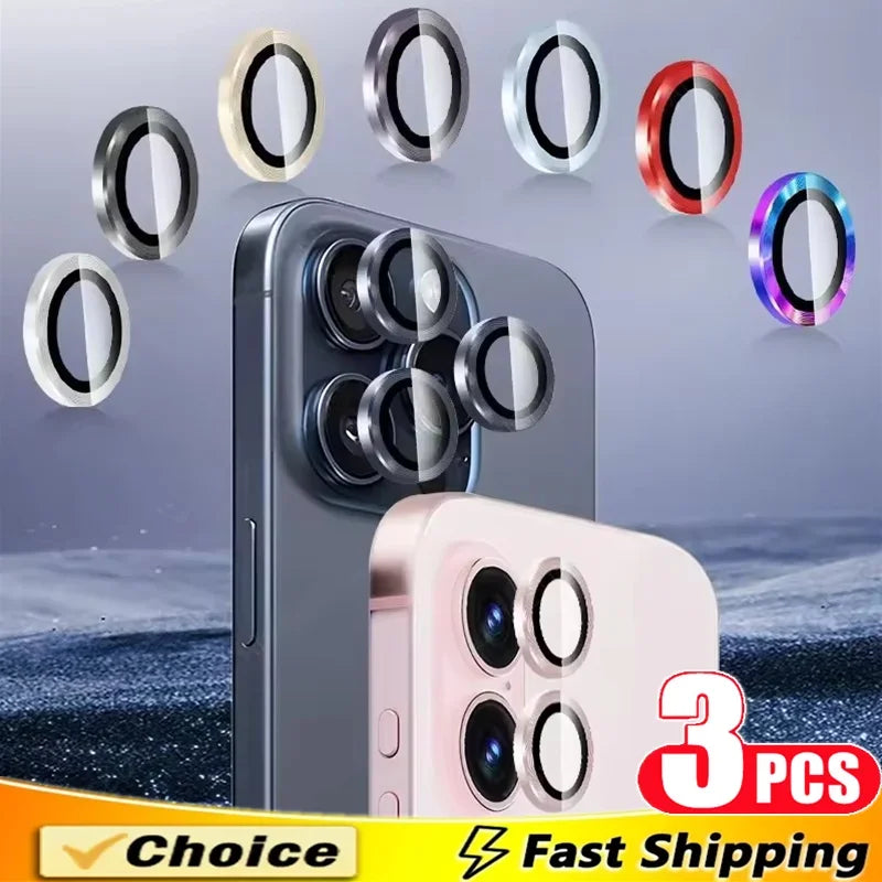 Metal Lens Protector Glass Iphone — Swuffy