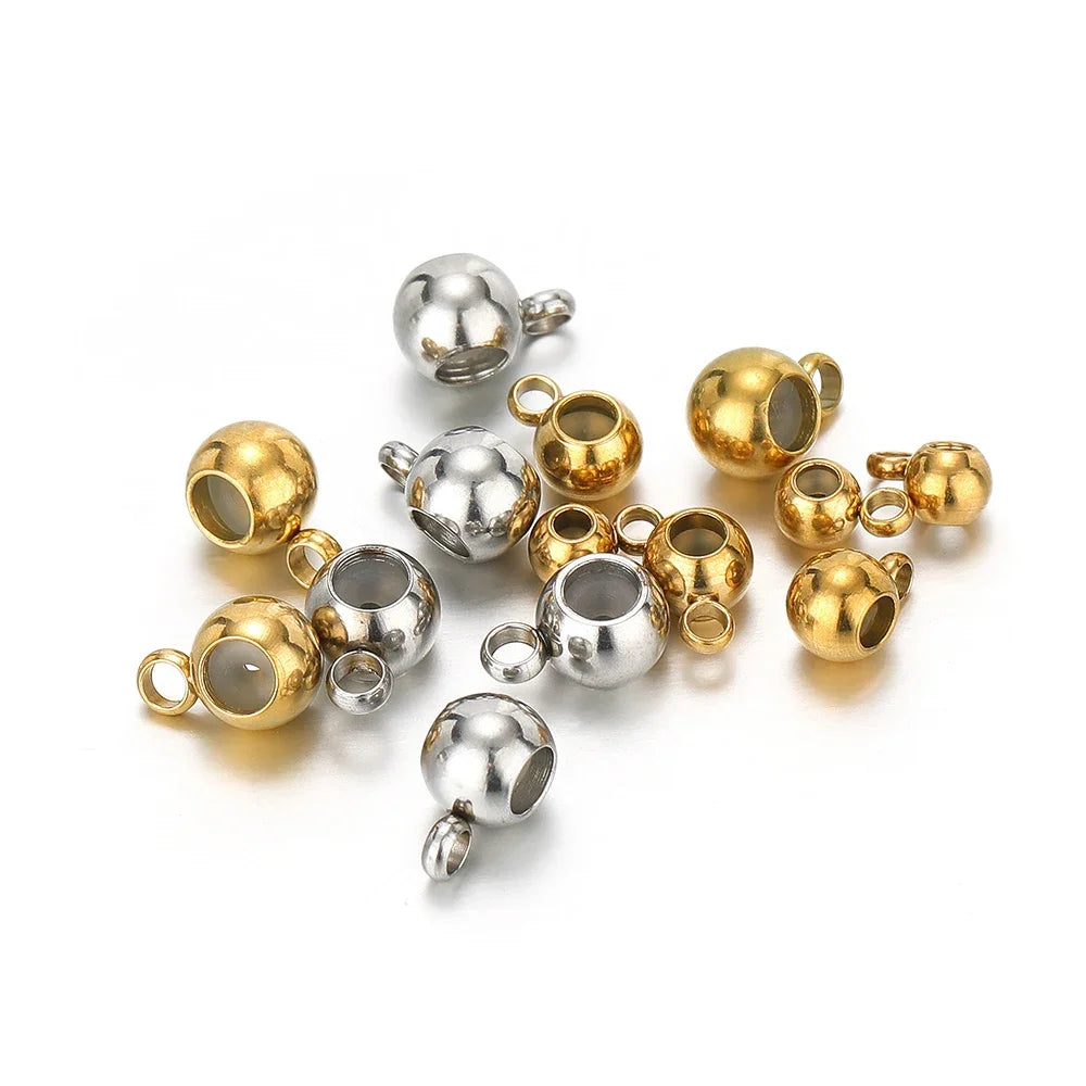 Stainless Steel Bail Beads — Swuffy
