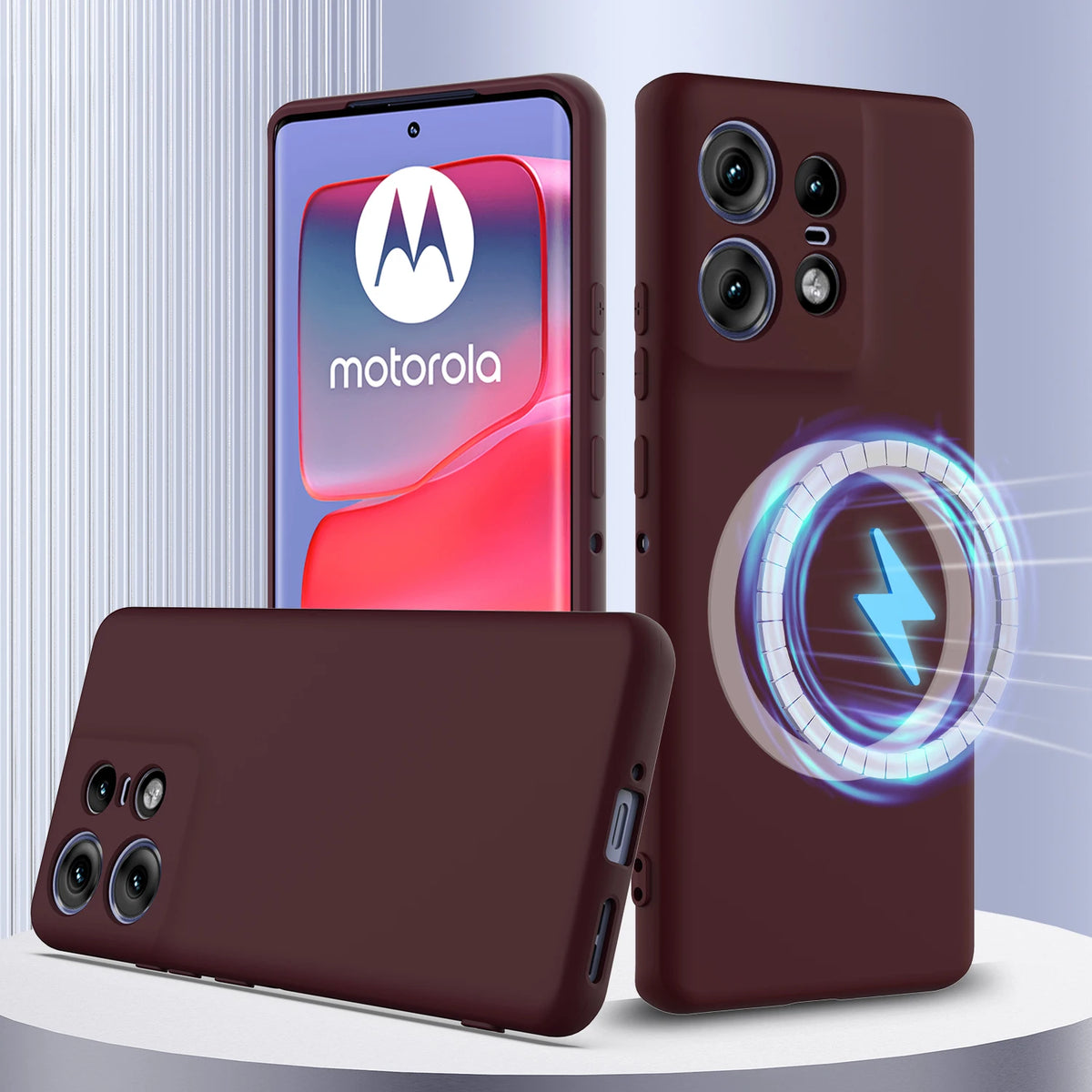 Liquid Silicone Case Moto Edge — Swuffy