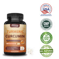 Turmeric Curcumin Capsules Supplement Bioperine — Swuffy