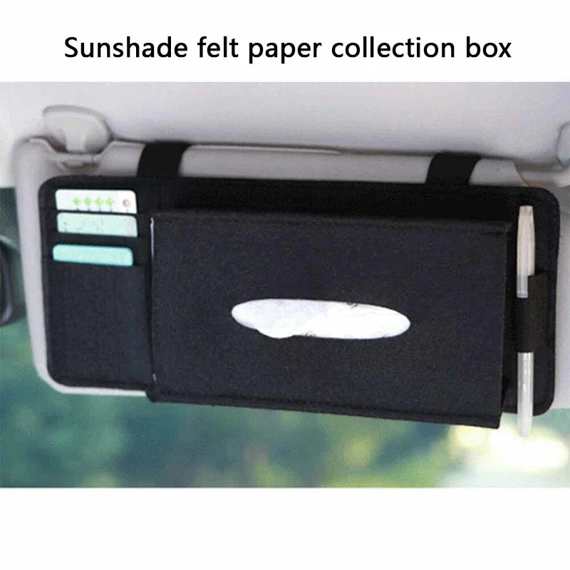 Car Sunshade Tissue Box Paper — Swuffy