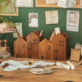 House Wooden Pen Holder Pencil — Swuffy