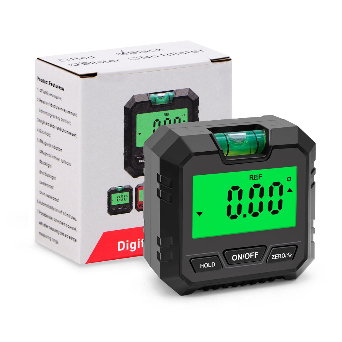 Lcd Digital Angle Gauge Magnetic — Swuffy