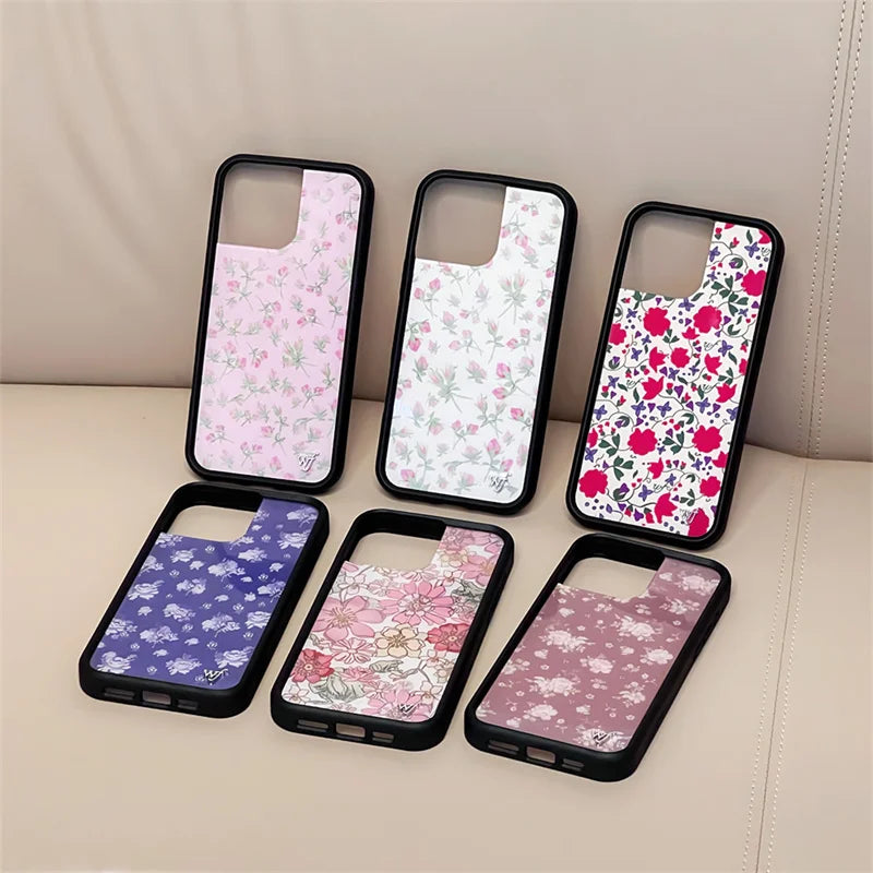 Wildflower Ins Cartoon Phone Case — Swuffy