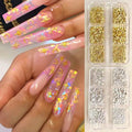 Grids Alloy Star Nail Art — Swuffy