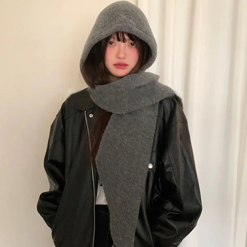 Korean Balaclava Bonnet Beanies Hat — Swuffy