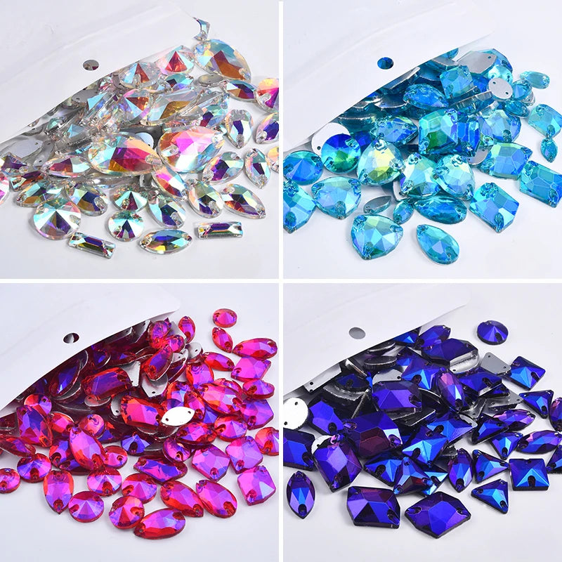 Bobohoo Mix Sizes Glass Sew — Swuffy