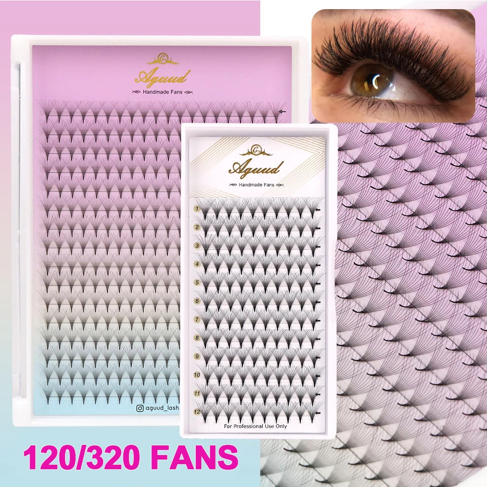 Aguud Premade Fans Eyelash Extensions — Swuffy