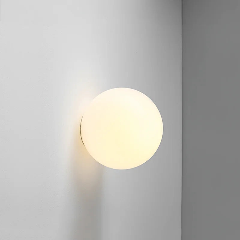 Modern Glass Globe Light — Swuffy