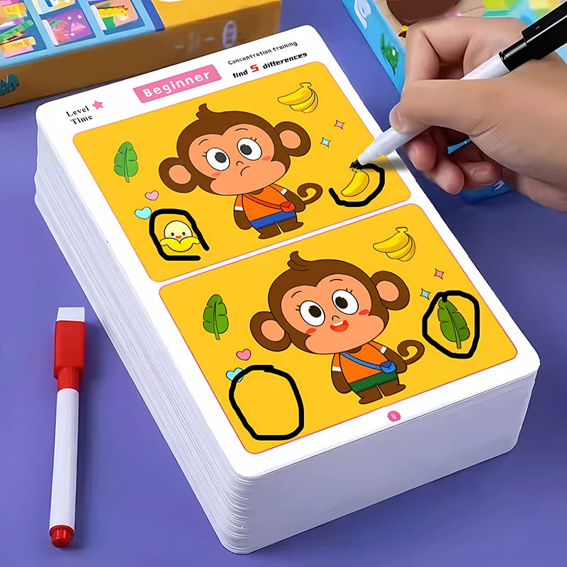 Find Difference Fun Concentration Training — Swuffy