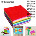 Square Felt Fabric Sheet Nonwoven — Swuffy