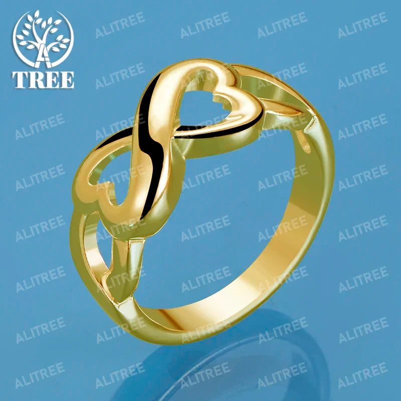 Alitree Gold Rings Product Bow — Swuffy
