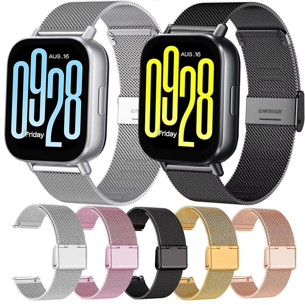 Metal Milanese Watchband Xiaomi Redmi — Swuffy