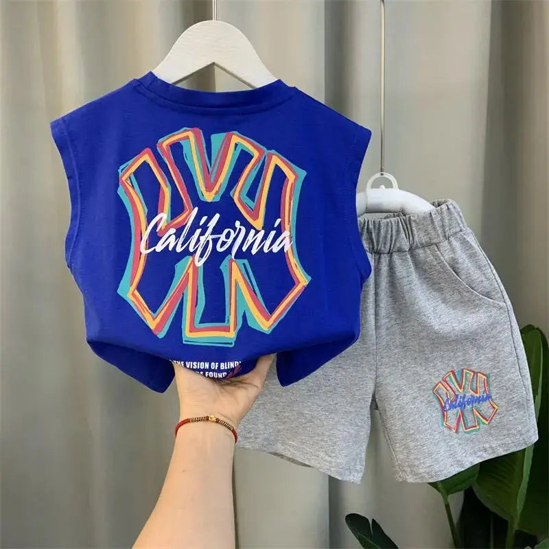 Children Summer Vest Boys Girls — Swuffy