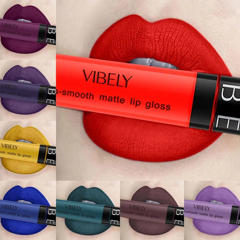 Moisturizing Velvet Waterproof Lip Gloss — Swuffy