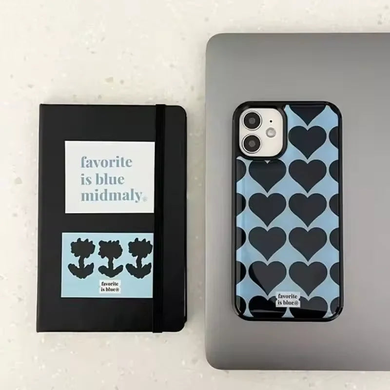 Ins Spain Love Heart Phone — Swuffy