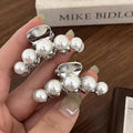 Pearls Metal Hair Claw Clips — Swuffy