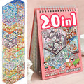 In Cartoon Landscape Sticker Book — Swuffy
