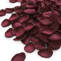 Burgundy Silk Satin Rose Petals — Swuffy