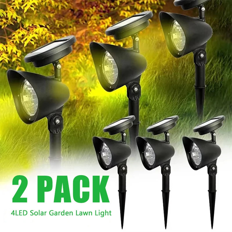 Outdoor Solar Spotlight Garden Lights — Swuffy