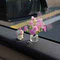 Rose Flower Vase Rabbit Car — Swuffy