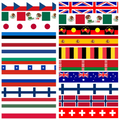 Duwes Yards Flag Printed Grosgrain — Swuffy