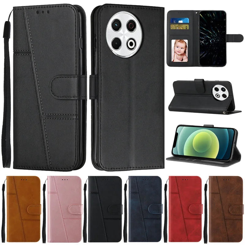Tecno Spark Case Flip Wallet — Swuffy