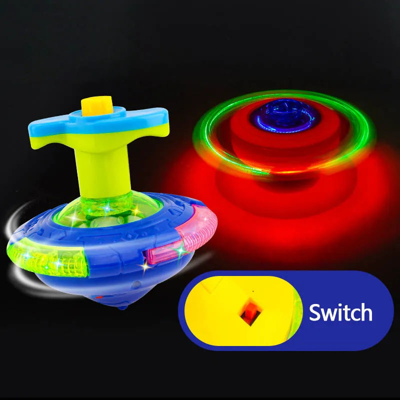 Ufo Flashing Wing Spinning Top — Swuffy