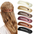 Korean Frosted Large Hair Clips — Swuffy