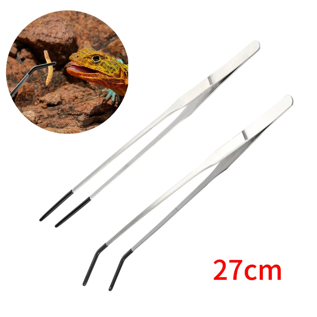 Bent Tip Tweezers Crafts Stainless — Swuffy